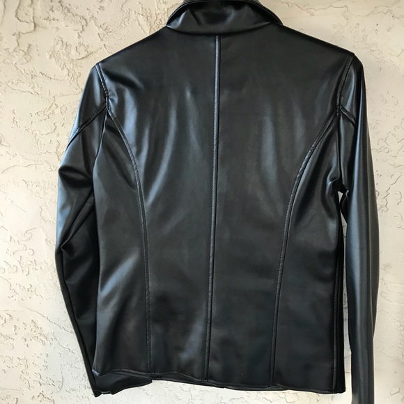 A G Milano Animal Safe Vegan Pleather Jacket - Picture 2 of 7